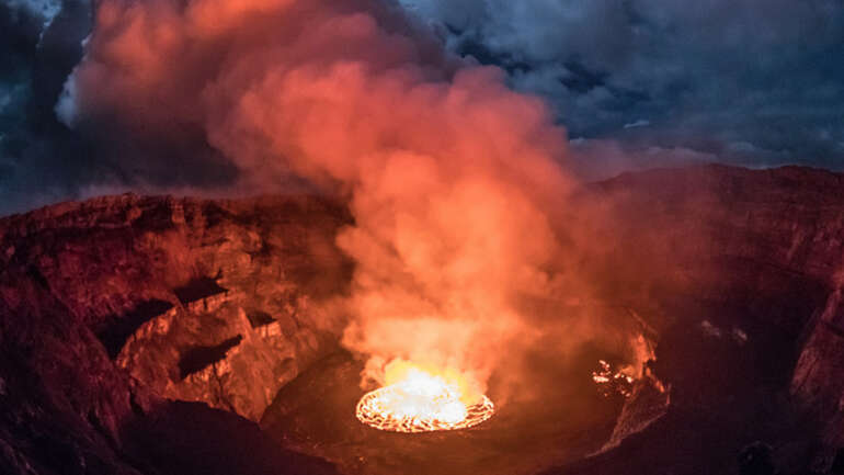 See the Virunga Gorillas and Mountain Nyiragongo